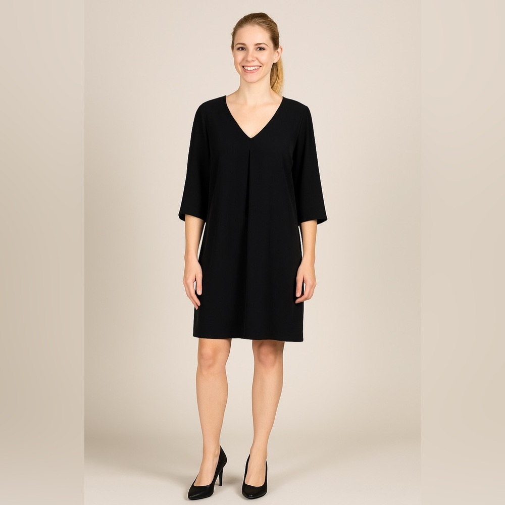 Black Shift Dress with pockets / DR2 by Danielrainn Size Large